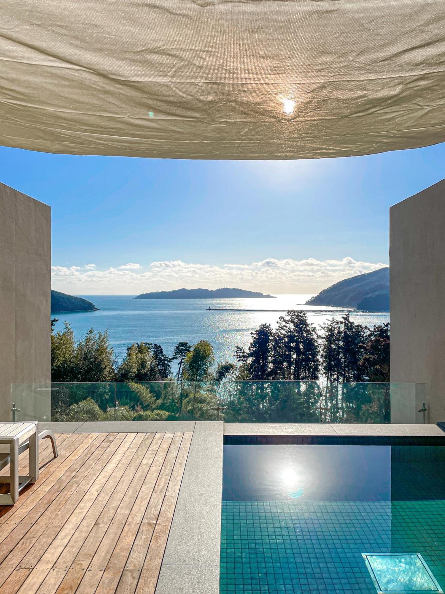 Hotel Sang Sang & Private Sang Sang Pool Villa Geoje Exterior foto