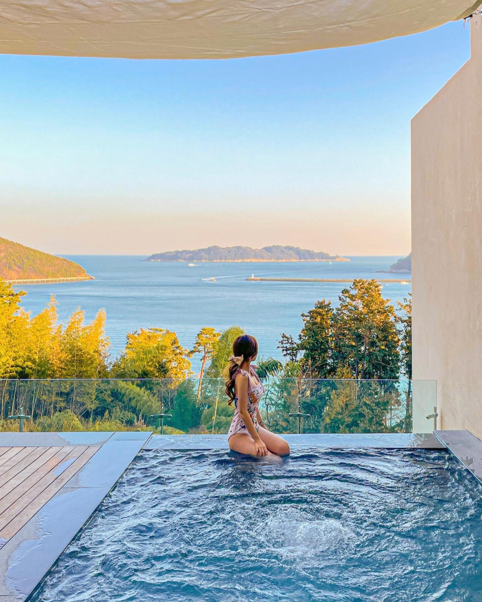 Hotel Sang Sang & Private Sang Sang Pool Villa Geoje Exterior foto