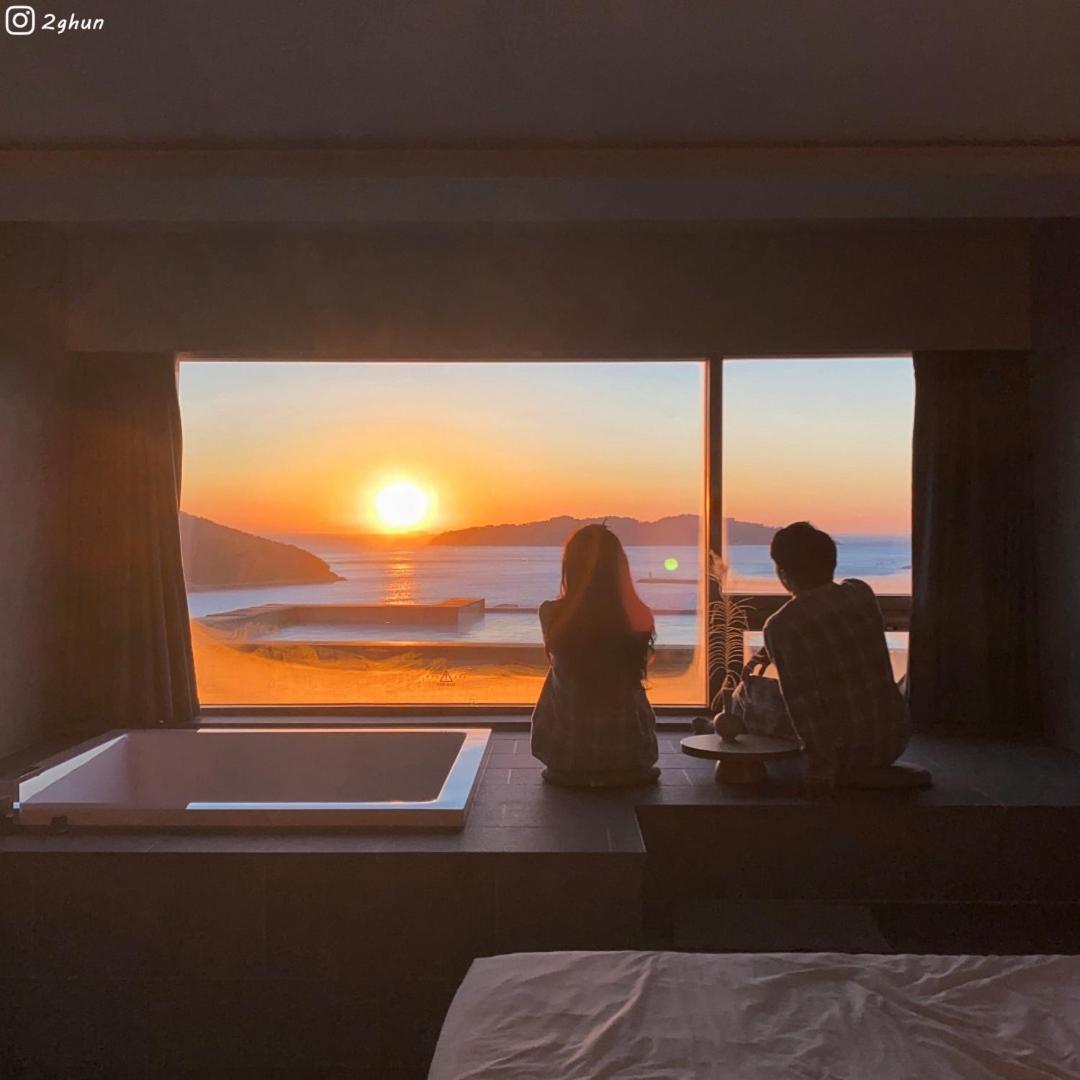 Hotel Sang Sang & Private Sang Sang Pool Villa Geoje Exterior foto